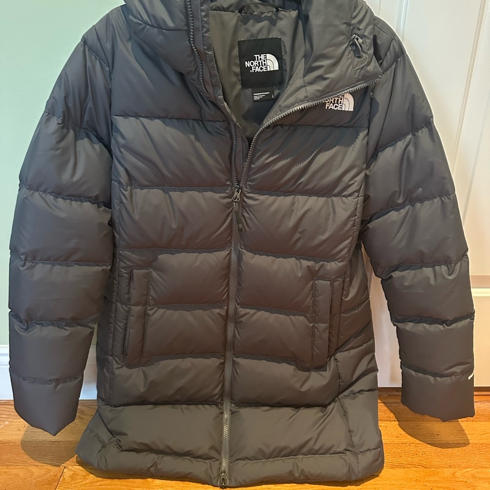The North Face Gray Puffer Jacket